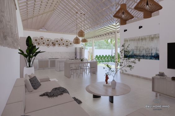 Image 3 from Charmante villa sur plan de 4 chambres à vendre en bail à Bali Kerobokan