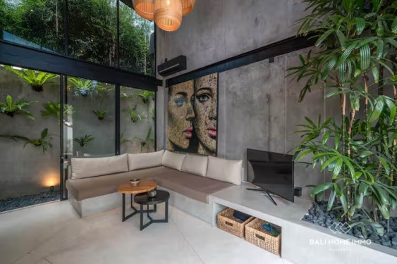 Image 3 from Charming Tropical Loft 1 Bedroom Villa For Sale in Babakan Canggu