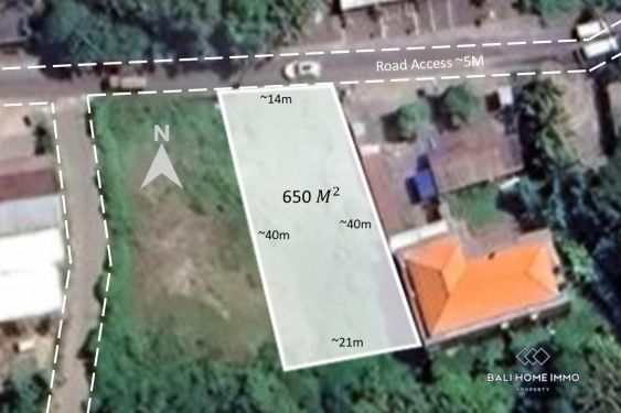 Image 1 from Tanah Komersial Dijual Hak Milik di Ungasan