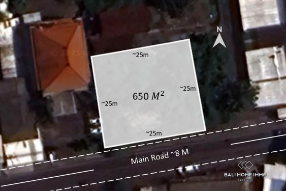 Image 1 from Dijual Lahan Komersial di Pinggir Jalan di Ungasan