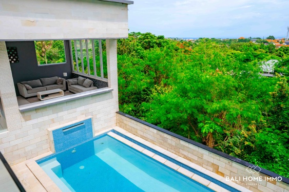 Image 4 from Villa Nyaman dengan 3 Kamar Tidur dan Pemandangan Laut Dijual di Jimbaran