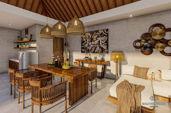 Image 3 from Excellente villa sur plan de 2 chambres à vendre en bail à Bali Kerobokan
