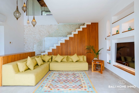 Image 6 from Villa de 3 chambres à flanc de falaise + studio avec vue sur l'océan à vendre et à louer à Bingin