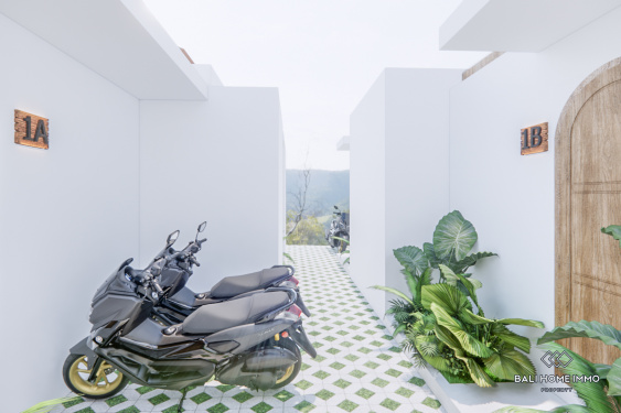 Image 19 from Four units of 1 Bedrooms off-plan villa for sale leasehold in Bali Canggu Residential side