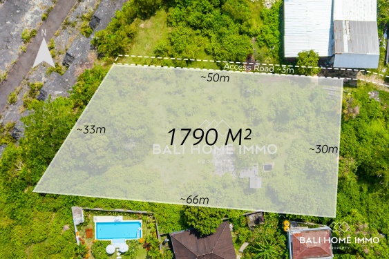 Image 1 from Good Deal Residential Land for Sale Leasehold with Ocean View in Kutuh