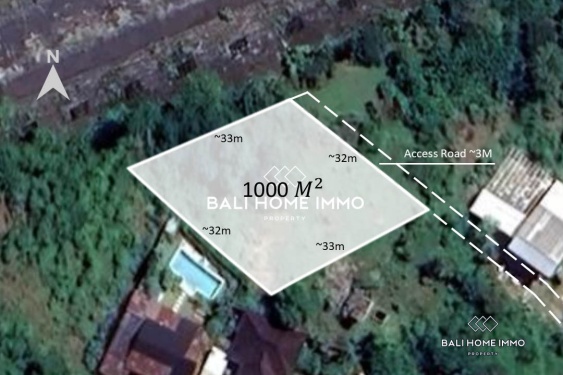 Image 1 from Good Deal Residential Land for Sale Leasehold with Ocean View in Kutuh