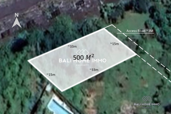 Image 1 from Good Deal Residential Land for Sale Leasehold with Ocean View in Kutuh