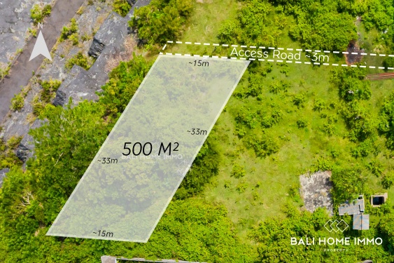 Image 1 from Good Deal Residential Land for Sale Leasehold with Ocean View in Kutuh