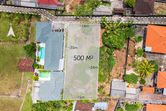 Image 1 from Good Deal Touristic Land for Sale Leasehold with Ocean View in Melasti