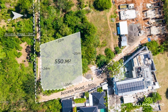 Good Deal Touristic Land for Sale Leasehold with Ocean View in Pandawa