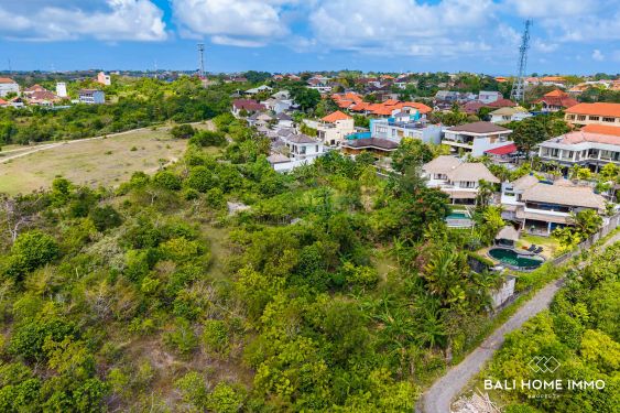 Image 4 from Terrain à vendre en pleine propriété à Ungasan avec vue sur l'océan au deuxième étage