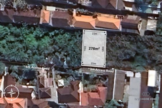 Image 1 from Good Location 2 sont des terrains à vendre en pleine propriété à Bali Seminyak
