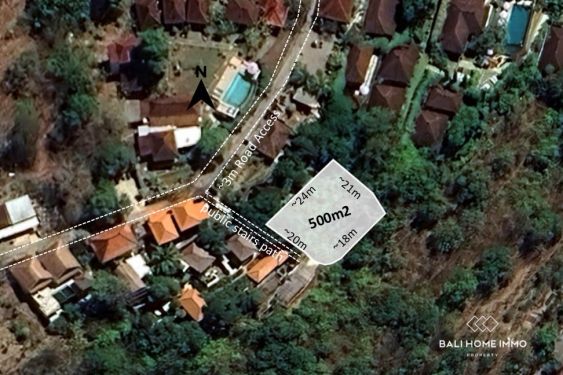 Image 1 from 5 Are hillside land with ocean view for sale in Nusa Lembongan Bali