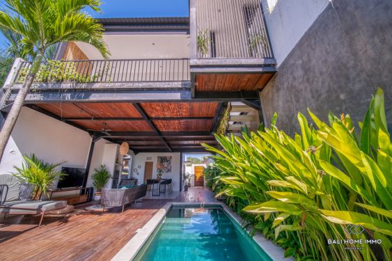 Image 2 from vue sur la jungle villa 3 chambres à vendre en leasing à Bali Pererenan