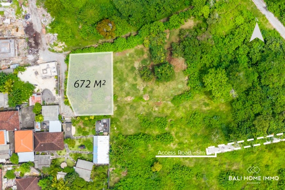 Image 1 from Dijual Tanah dengan Pemandangan Hutan di Uluwatu