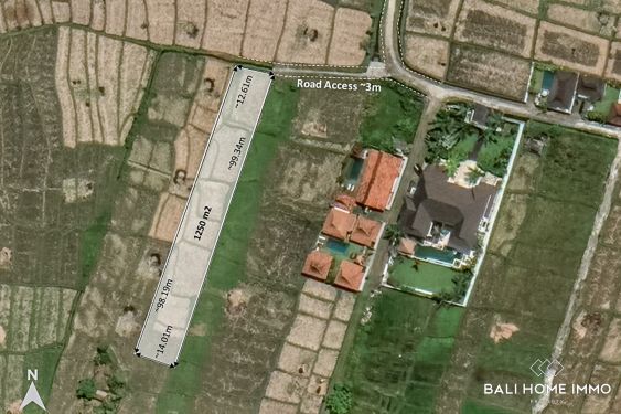 Image 1 from Land for Sale Leasehold in Bali Near Seseh Beach