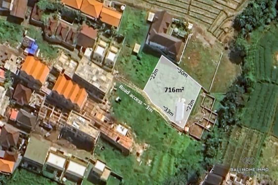 Image 1 from Land for Sale Leasehold in Bali Near Seseh Beach