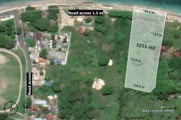Image 1 from Beachfront Land for Sale Leasehold in Nusa Penida