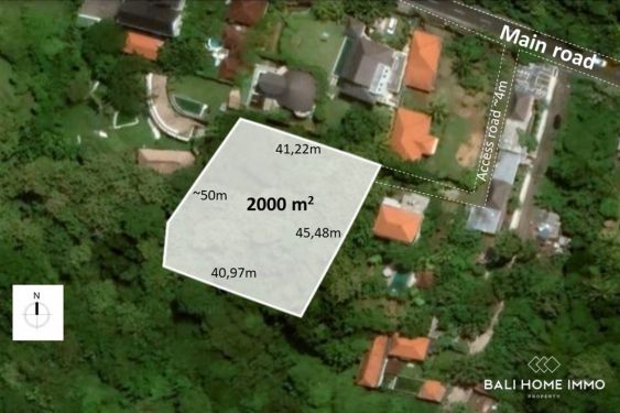 Image 1 from TANAH DENGAN PEMANDANGAN DIJUAL HAK MILIK DI BALI ULUWATU PECATU