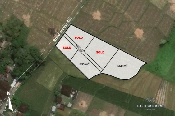 Image 1 from Land with View for Sale in Bali Tanah Lot North side