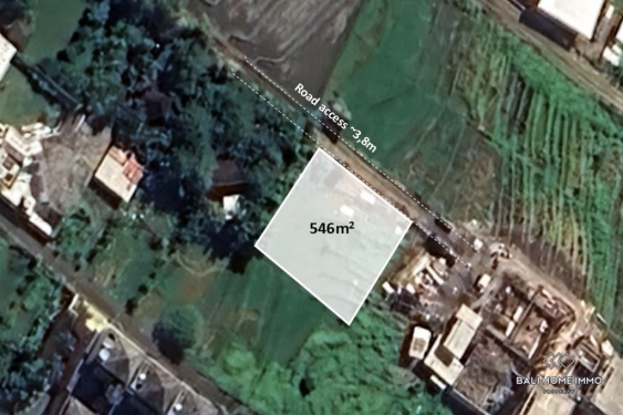 Image 1 from Tanah dengan Pemandangan Dijual Hak Sewa di Pantai Nyanyi Bali