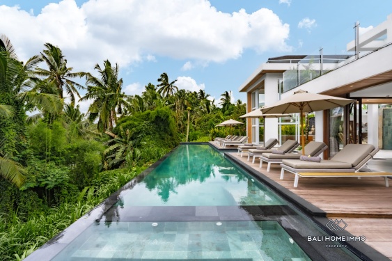 Image 2 from Luxury 6-bedroom villa with jungle and rice field views for sale and rent in Ubud Bali
