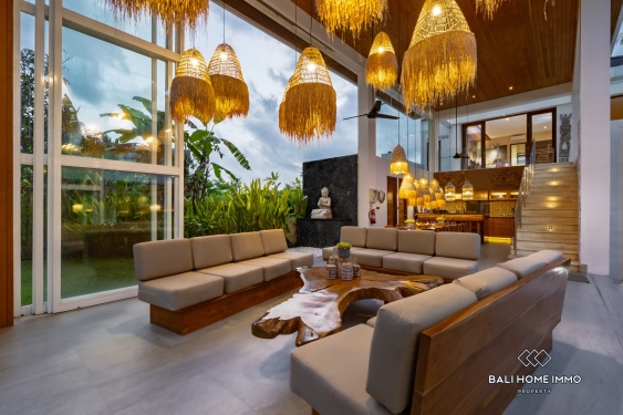 Image 5 from Luxury 6-bedroom villa with jungle and rice field views for sale and rent in Ubud Bali