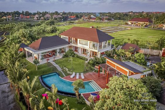 Image 1 from luxueuse villa de 5 chambres avec vue sur le champ de riz à vendre en bail à Bali Pererenan