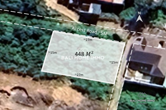 Image 1 from Tanah Zona Campuran Dijual Hak Sewa di Nyang Nyang, Uluwatu