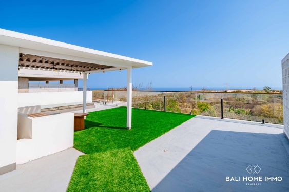 Villa moderne de 2 chambres avec vue sur l'océan à vendre en bail emphytéotique à Pandawa