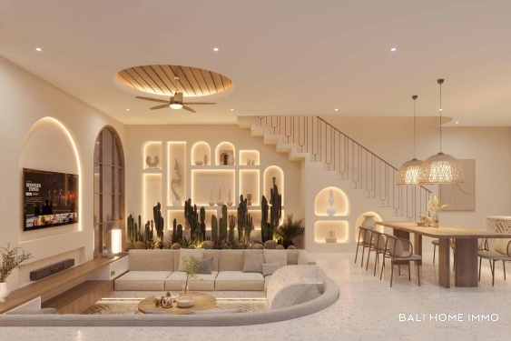 Image 5 from Villa Modern 2 Kamar dengan Gaya Arsitektur Unik Dijual di Area Balangan