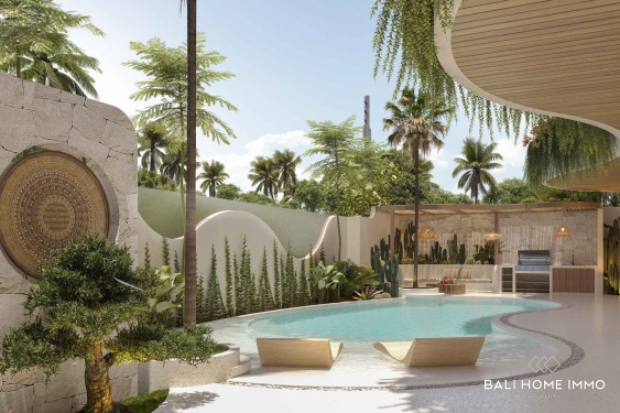 Image 8 from Villa Modern 2 Kamar dengan Gaya Arsitektur Unik Dijual di Area Balangan