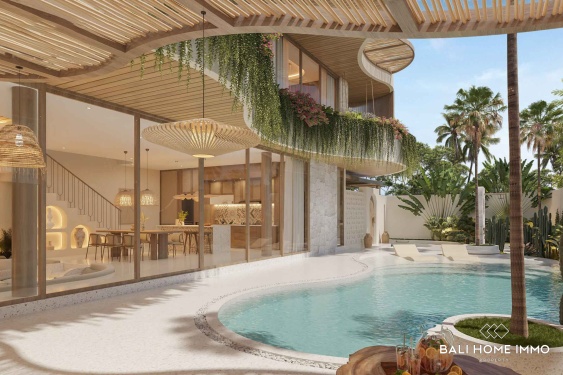 Image 3 from Villa Modern 2 Kamar dengan Gaya Arsitektur Unik Dijual di Area Balangan