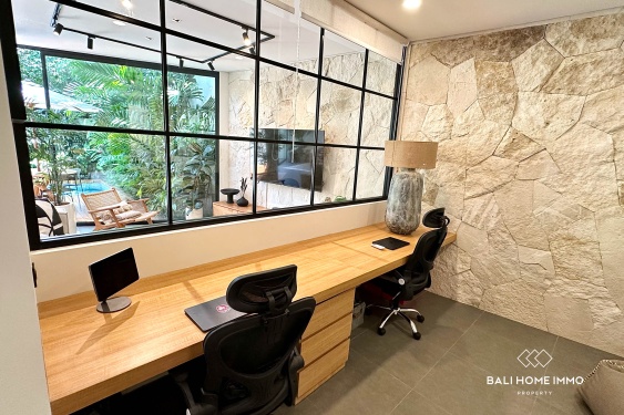 Image 8 from Villa moderne de 2 chambres avec bureau à vendre à Babakan Canggu
