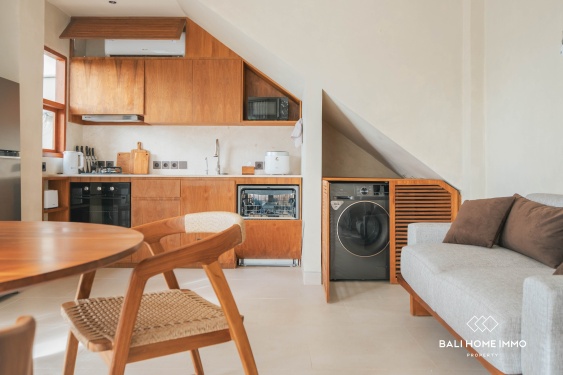 Image 3 from Villa moderne de 2 chambres avec vue sur les rizières à vendre à Babakan Canggu