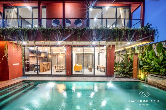 Image 2 from Villa familiale moderne de 3 chambres à louer à Canggu Berawa