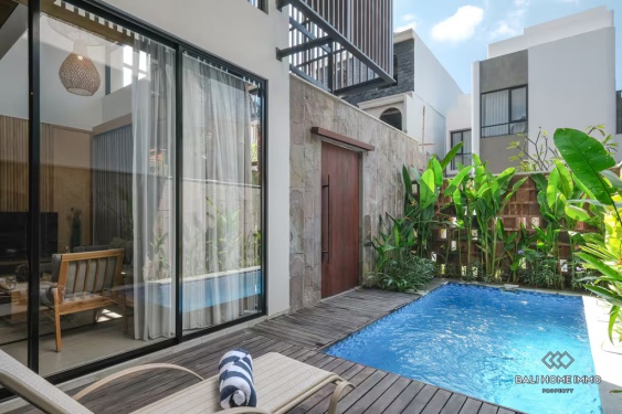 Image 1 from Villa moderne de 3 chambres à vendre en bail à Bali Canggu Batu Bolong Echo beach