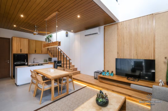 Image 2 from Villa moderne de 3 chambres à vendre en bail à Bali Canggu Batu Bolong Echo beach