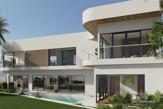 Image 3 from Off Plan Modern 4 Bedroom Villa with Ricefield View For Sale in Seseh Bali