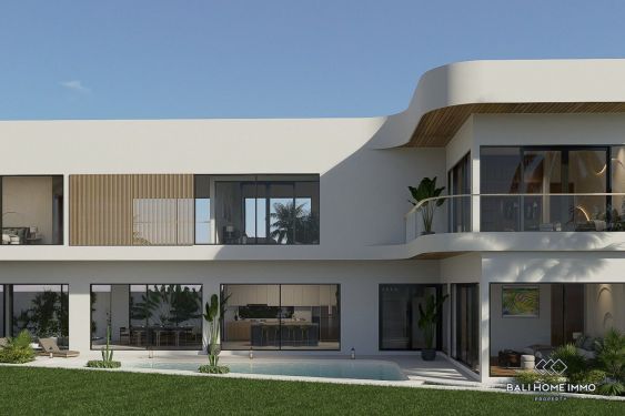 Image 2 from Off Plan Modern 4 Bedroom Villa with Ricefield View For Sale in Seseh Bali