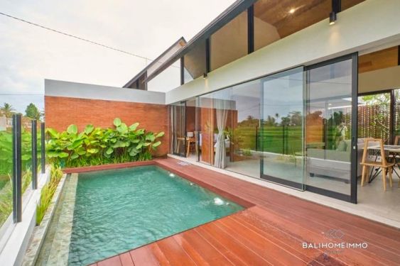 Image 1 from Modern 2 Bedroom Villa with rice field view for rent in Lodtunduh Ubud