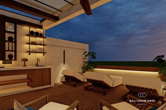 Image 11 from Villa Modern 2 Kamar off-plan dengan Teras Atap, Dijual di Lokasi Strategis Seminyak