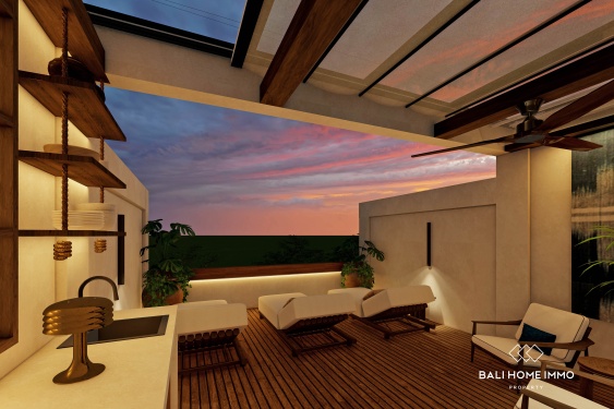 Image 10 from Villa Modern 2 Kamar off-plan dengan Teras Atap, Dijual di Lokasi Strategis Seminyak