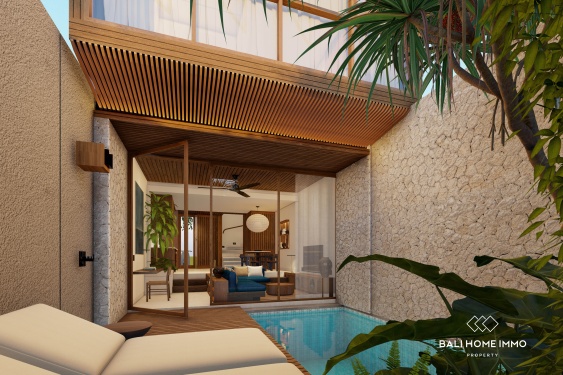 Image 1 from Villa Modern 2 Kamar off-plan dengan Teras Atap, Dijual di Lokasi Strategis Seminyak
