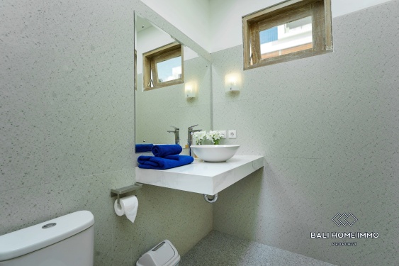 Image 13 from Modern Tropical 2 Bedroom for Sale Freehold Villa with Rooftop Jacuzzi Near Pandawa Beach