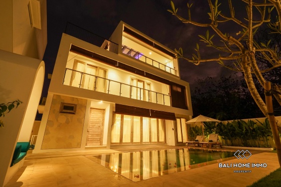 Image 20 from Modern Tropical 2 Bedroom for Sale Freehold Villa with Rooftop Jacuzzi Near Pandawa Beach