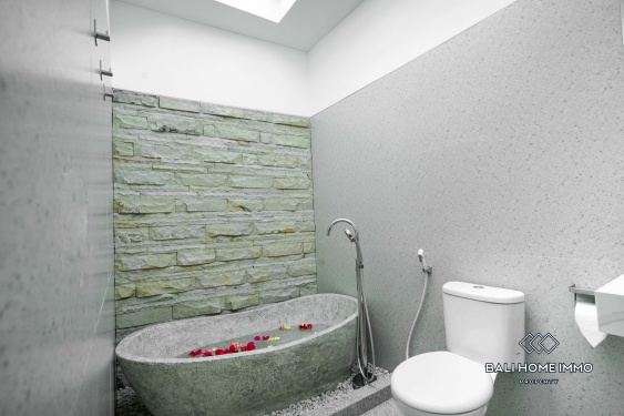 Image 14 from Modern Tropical 2 Bedroom for Sale Freehold Villa with Rooftop Jacuzzi Near Pandawa Beach