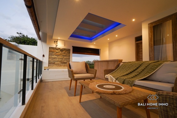 Image 18 from Modern Tropical 2 Bedroom for Sale Freehold Villa with Rooftop Jacuzzi Near Pandawa Beach