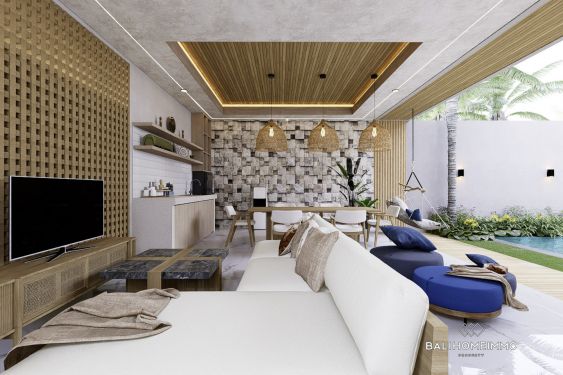 Image 5 from Newly Built Tropical 2 Bedroom Villa for sale leasehold in Kerobokan