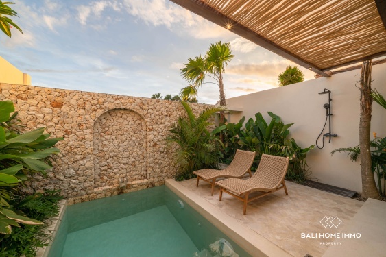 Image 11 from Villa 1 Kamar dengan Desain Tropis Modern Dijual di Umalas